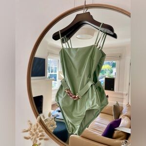 Zimmermann Sage Green Swimsuit
